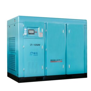 125HP 90Kw Fixed Speed Efficient Low Noise Screw Air Compressor